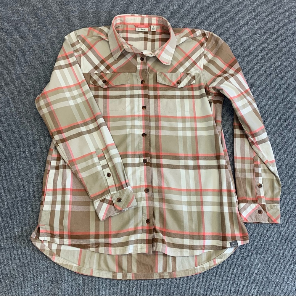 L.L. Bean Cabin Stretch Flannel Shirt